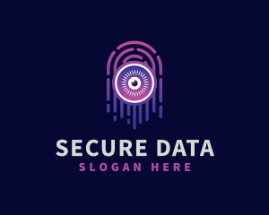 Fingerprint Iris Security logo