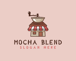 Coffee Grinder Cafe logo design