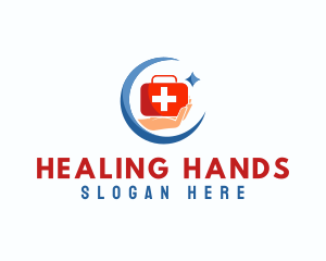 Moon Medical First Aid logo design