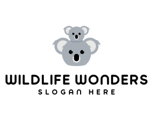 Koala Wildlife Zoo logo design