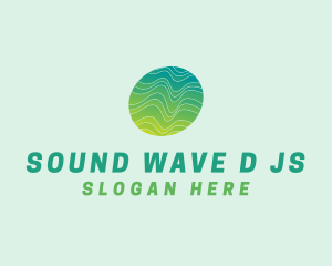 Green Wave Tech logo design