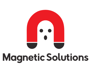 Ghost Magnet Cartoon logo