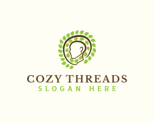 Human Head Nature logo design