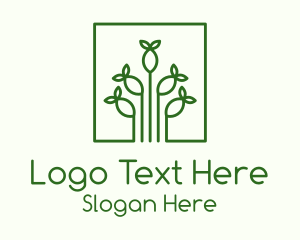 Simple Plant Seed logo