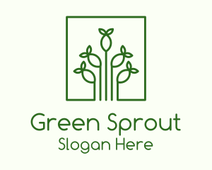 Simple Plant Seed logo