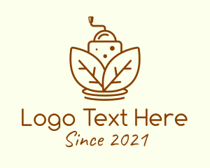 Brown Coffee Grinder  logo