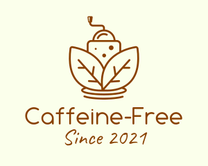 Brown Coffee Grinder  logo design