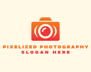 Camera Lens Photographer logo design