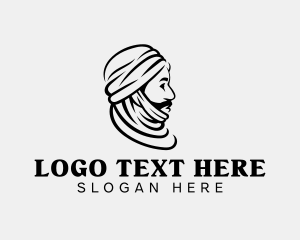 Traditional Arab Man logo