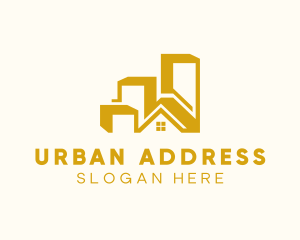 Urban Housing Real Estate logo design