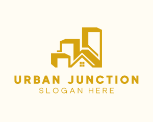 Urban Housing Real Estate logo design