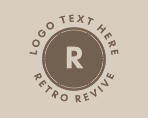 Retro Generic Brand logo design