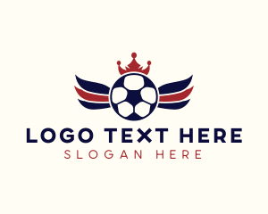 Soccer Ball Wings logo