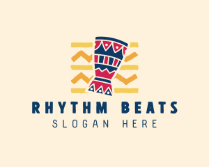 Musical African Drum  logo