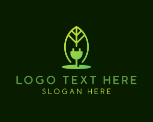 Sustainable Plug Leaf logo