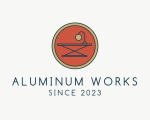 Office Table Furniture logo design