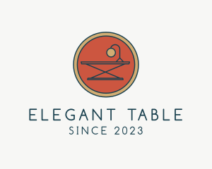 Office Table Furniture logo design