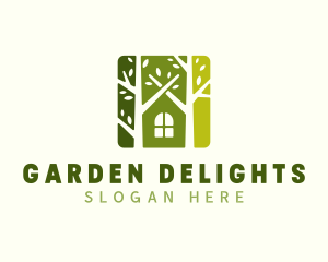 Tree Garden Farm logo design