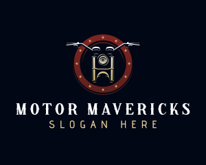 Motorbike Ride Motor logo design