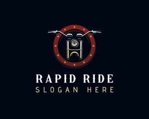 Motorbike Ride Motor logo design