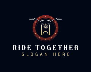 Motorbike Ride Motor logo design