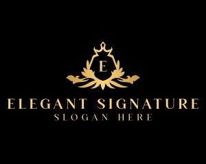 Elegant Royal Monarchy logo design