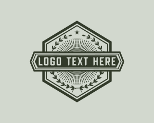 Hexagon Wreath Award logo