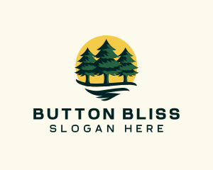 Pine Tree Forest logo design