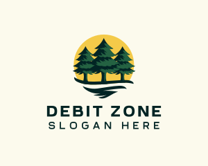 Pine Tree Forest logo design