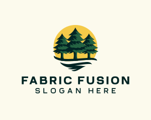 Pine Tree Forest logo design