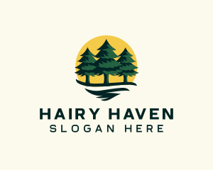 Pine Tree Forest logo design