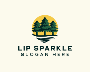 Pine Tree Forest logo design