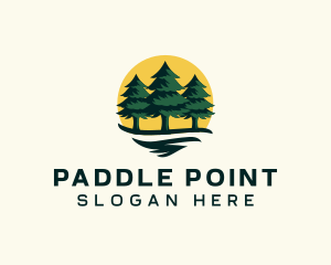 Pine Tree Forest logo design