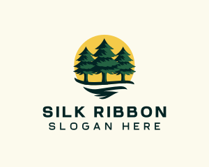 Pine Tree Forest logo design