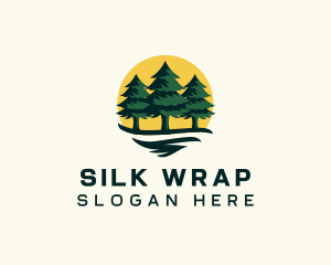 Pine Tree Forest logo design