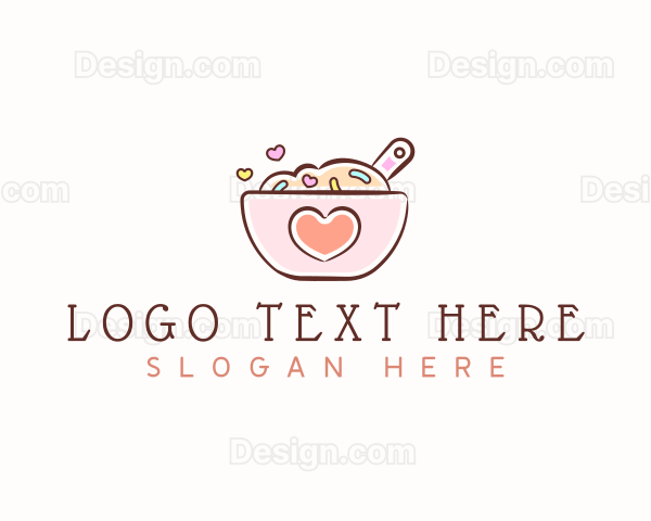 Baking Mixing Bowl Logo