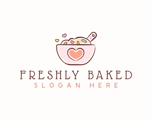 Baking Mixing Bowl logo design