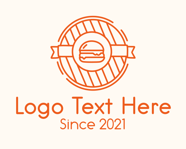 Hamburger logo example 2