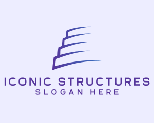 Building Structure Tower logo design