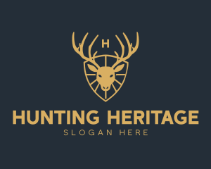 Deer Buck Hunting logo