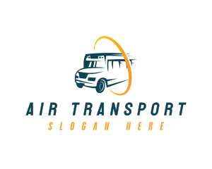 Automotive Bus Vehicle logo design