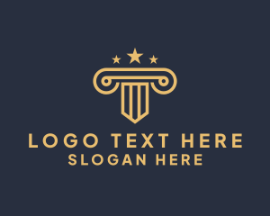 Elegant Stars Column logo