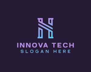 Multimedia Tech Startup logo design
