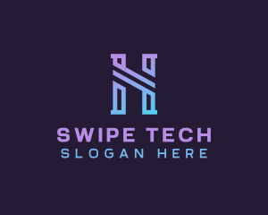 Multimedia Tech Startup logo design