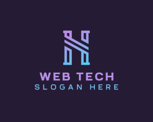 Multimedia Tech Startup logo design