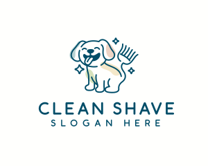 Dog Clean Sweeper logo design