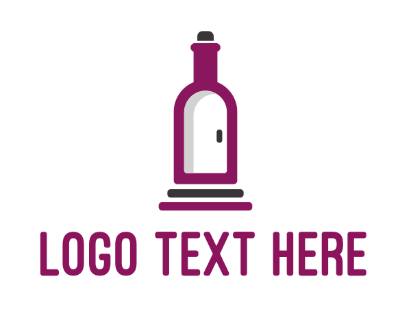 Bottle logo example 2