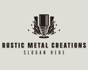 Industrial Laser Metalworks logo design