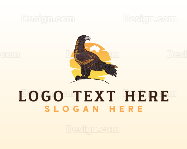 Australian Wedge Tailed Eagle Logo