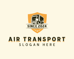 Logistics Delivery Truck logo design